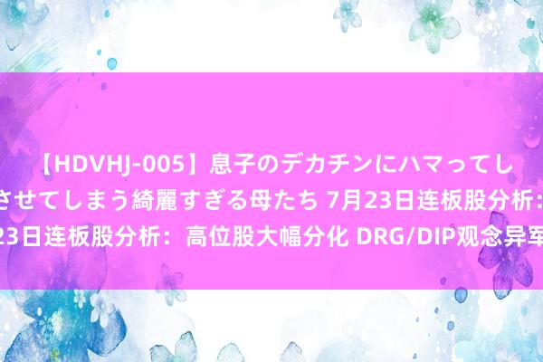 【HDVHJ-005】息子のデカチンにハマってしまい毎日のように挿入させてしまう綺麗すぎる母たち 7月23日连板股分析：高位股大幅分化 DRG/DIP观念异军突起