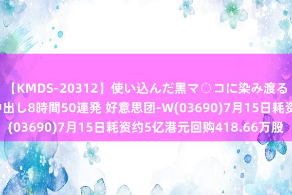 【KMDS-20312】使い込んだ黒マ○コに染み渡る息子の精液ドロドロ中出し8時間50連発 好意思团-W(03690)7月15日耗资约5亿港元回购418.66万股