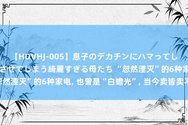 【HDVHJ-005】息子のデカチンにハマってしまい毎日のように挿入させてしまう綺麗すぎる母たち “忽然湮灭”的6种家电， 也曾是“白蟾光”， 当今卖皆卖不掉!