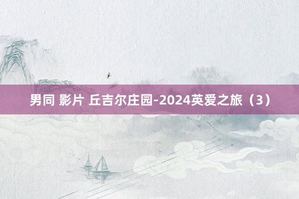 男同 影片 丘吉尔庄园-2024英爱之旅（3）