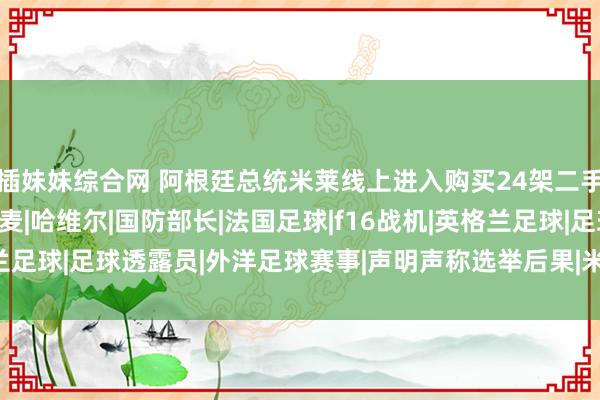 插妹妹综合网 阿根廷总统米莱线上进入购买24架二手F16战机署名庆典|丹麦|哈维尔|国防部长|法国足球|f16战机|英格兰足球|足球透露员|外洋足球赛事|声明声称选举后果|米尔·斯特约夫斯基